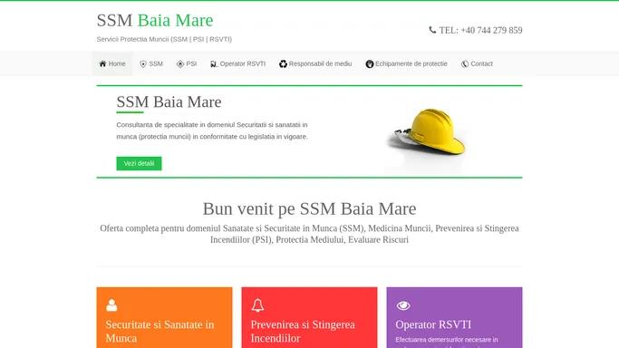 SSM - Baia Mare | MARA SAFETY SRL