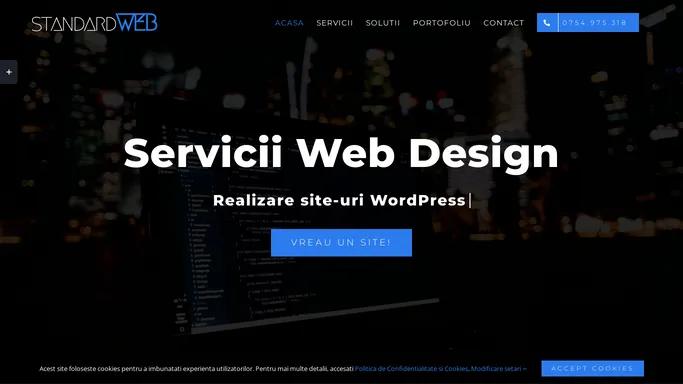 Standard WEB - Realizare site-uri. Realizare Magazine Online. Web Design