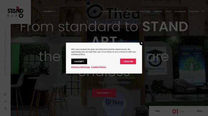 Stand Expo – From standard to STAND ART the possibilities are endless