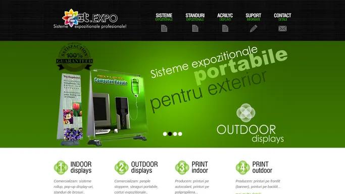 Standuri expozitionale . Sisteme expozitionale . Amenajari standuri expo . Acrilyc display / ZET EXPO by ZET Advertising