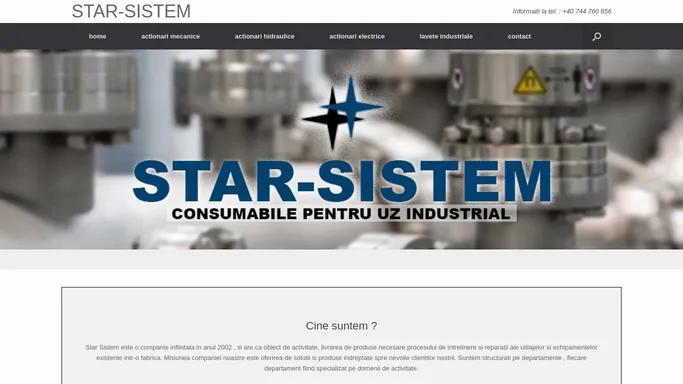 STAR-SISTEM – consumabile de uz industrial