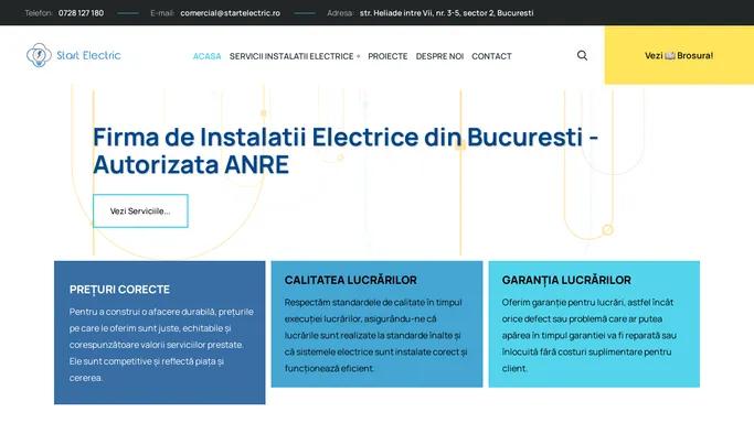 Firma de Instalatii Electrice Bucuresti Autorizata ANRE