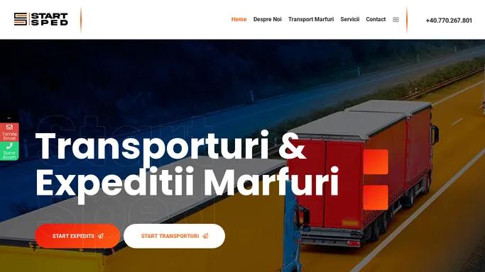 Solutii de Transport si Expeditii Marfuri Intracomunitar - Start Sped