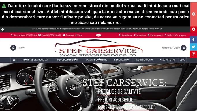 Stef Carservice - magazin piese auto din dezmembrai si piese auto noi