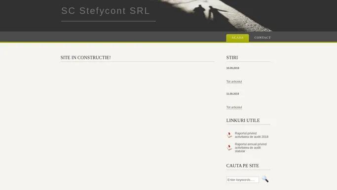 SC Stefycont SRL