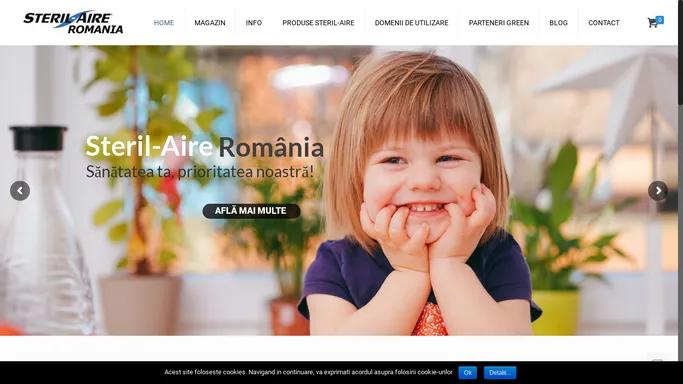 Home - Steril Aire Romania