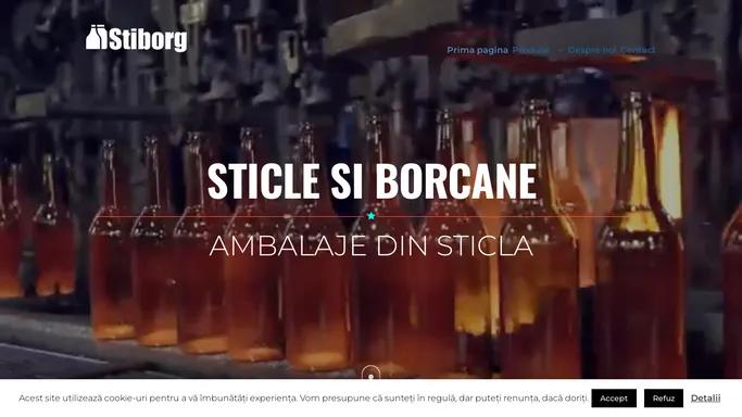 Stiborg Prim – Ambalaje din sticla