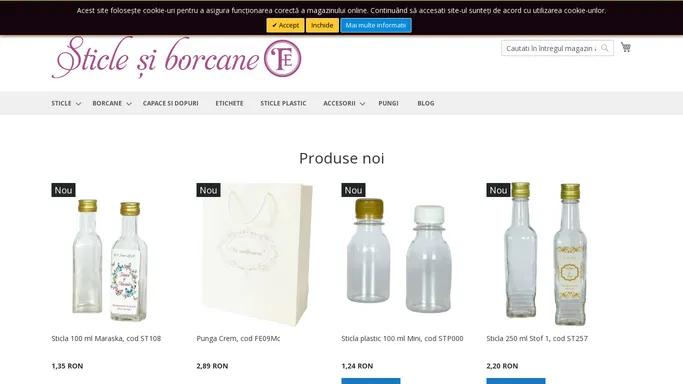 Home page - Sticle si Borcane | First Event