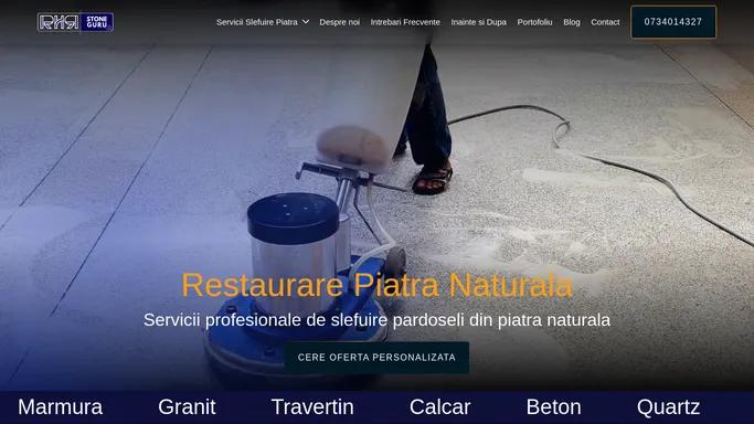 Slefuire Piatra Naturala | Stone Guru