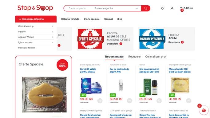 Reduceri & Oferte | Stopandshop.ro – Reduceri de pana la 90% la tot ce vrei sa cumperi online.