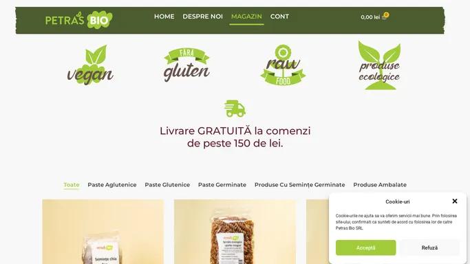 Magazinul Petras Bio – Produse Bio