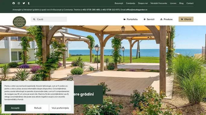 Studio Garden Bucuresti & Constanta