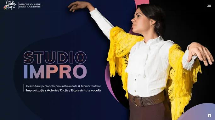 Studio Impro – Improvizatie pentru toti