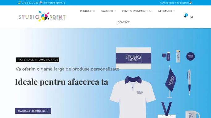 Studio Print – Magazinul tau de produse personalizate