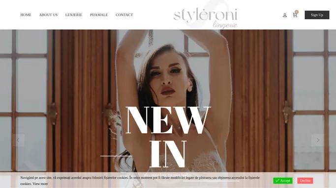 Styleroni – Create pentru tine