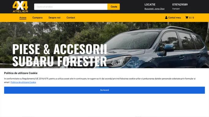 Piese si Accesorii Subaru Forester - Acasa