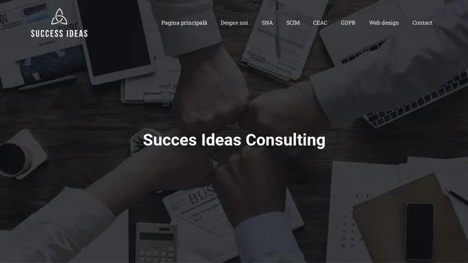 Succes Ideas Consulting – Consultanta pentru Institutii Publice