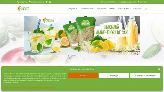 Magazin Online de Sucuri 100% Naturale | SUCURIA