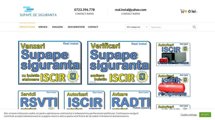 Supape de siguranta - PAGINA PRINCIPALA - SUPAPE.RO