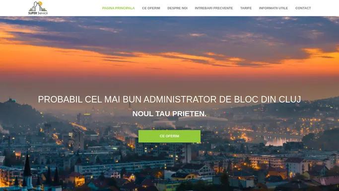 Super Servicii - administrator de bloc in Cluj-Napoca