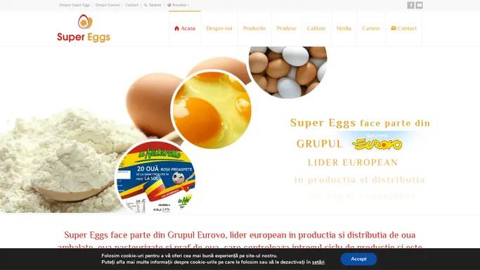 Super Eggs producator de oua ambalate, oua pasteurizate si praf de oua