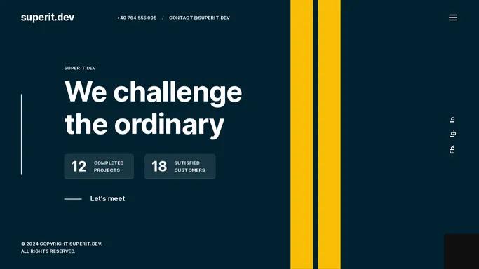 superit.dev – we challenge the ordinary