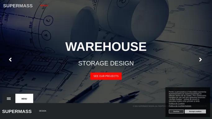 Industrial Warehouse Spaces, Architectural Building and Factory Design