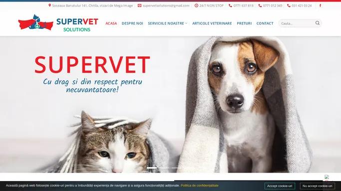 Veterinar - SuperVET – Clinica veterinara NON STOP Bucuresti