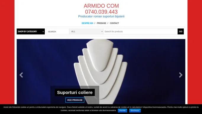 ARMIDO COM 0740.039.443 – Producator roman suporturi bijuterii