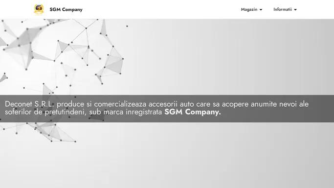 SGM Company - made by Deconet S.R.L.