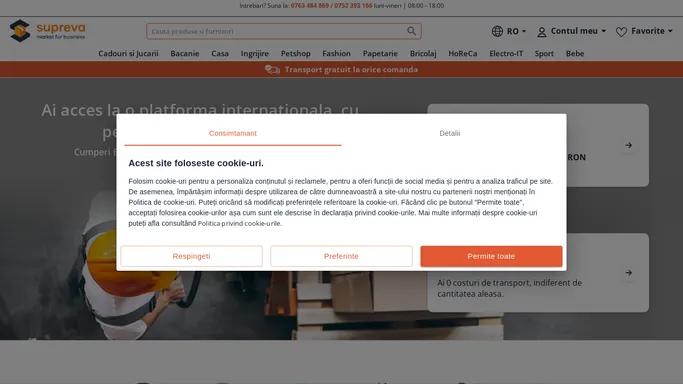 Supreva.com - Producatori, furnizori, importatori En-Gros