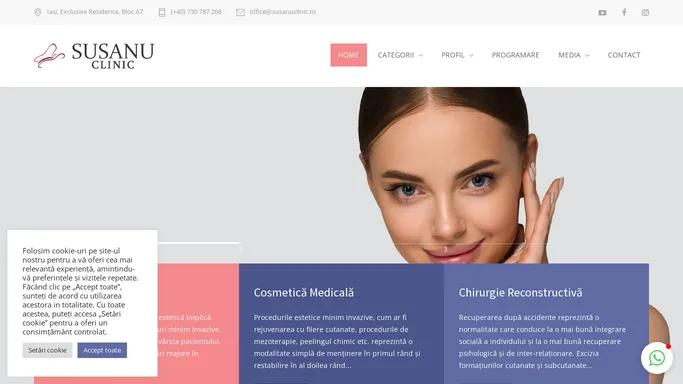 Prima pagina - Susanu Clinic - Chirurgie Plastica, Estetica si Reconstructiva