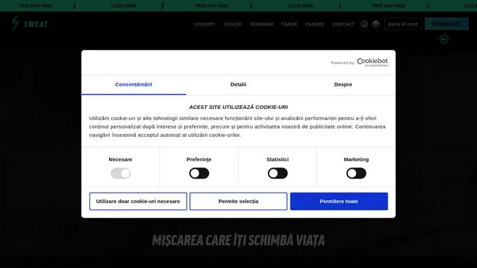 SWEAT Concept | Incearca experienta SWEAT | Fitness.Motivatie.Inspiratie.