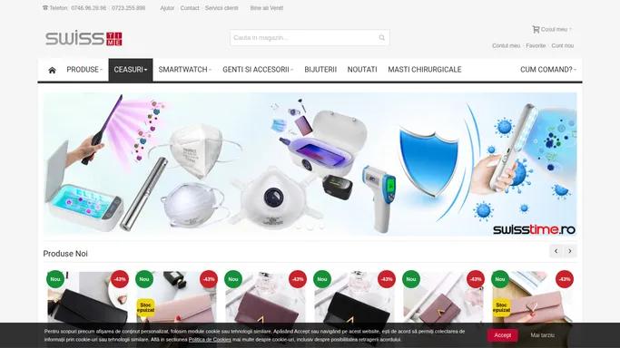 Ceasuri de mana - Swisstime.ro Magazin Online de Ceasuri de mana barbatesti sau de dama.