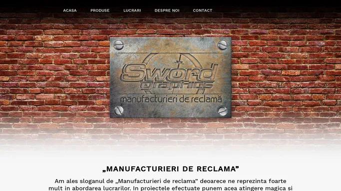 Sword Graphics – Manufacturieri de reclame