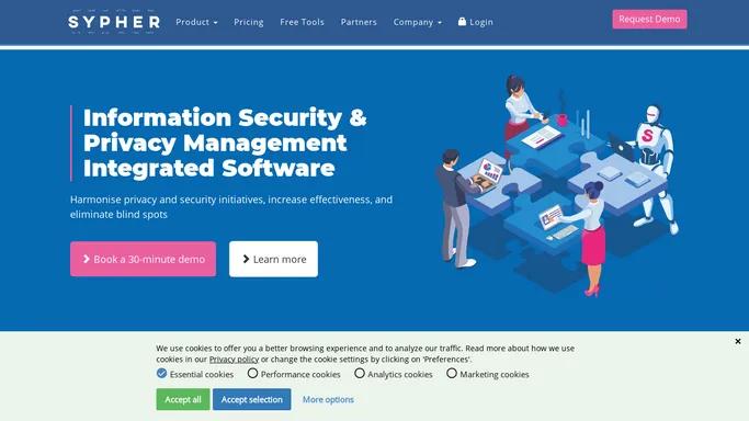 Integrated Information Security & Privacy Management Software