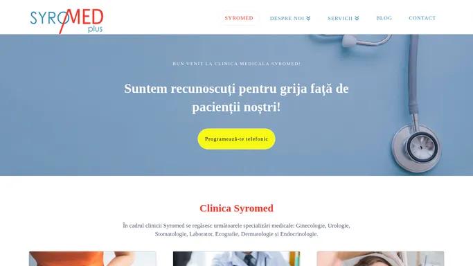 Syromed – Clinica Ginecologie, Urologie – Bucuresti