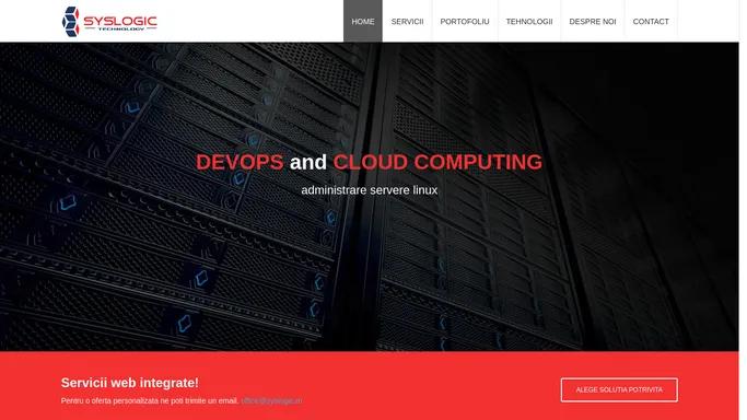 SYSLOGIC TECHNOLOGY - Servicii web integrate!