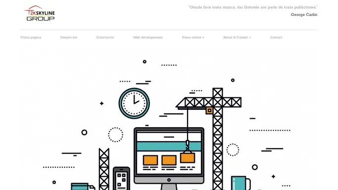 T2K Skyiline Group | Companie cu capital integral romanesc ce activeaza in constructii, web developement, retail