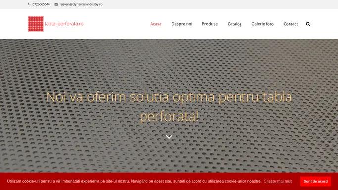 Tabla perforata - DYNAMIC INDUSTRY