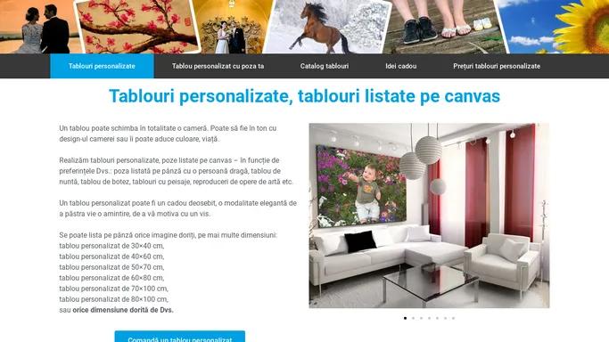 Tablouri personalizate, tablouri de nunta, botez, tablou colaj personalizat