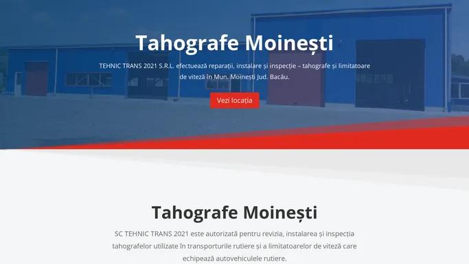 Verificare / Instalare - Tahografe Moinesti