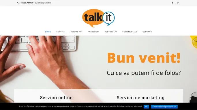 Talk It Communication | Agentie de comunicare