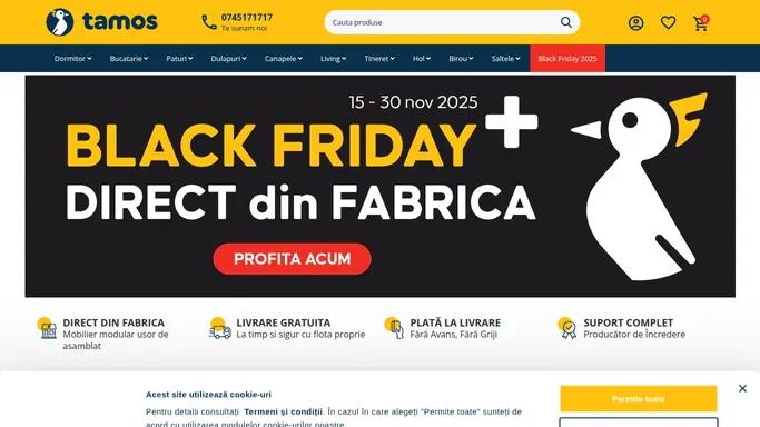 Mobila si Mobilier | Tamos - Mobila Online direct din Fabrica