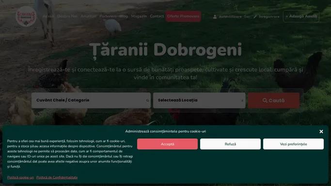 Taranii Dobrogeni – Platforma de anunturi Taranii Dobrogeni