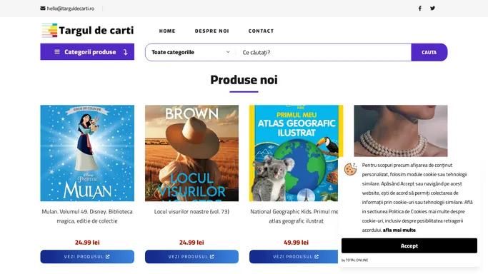 Targul de carti - Marketplace cu peste 500.000 de carti.