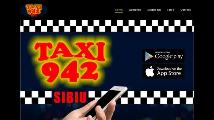 Taxi 942 Sibiu - Oficial Site