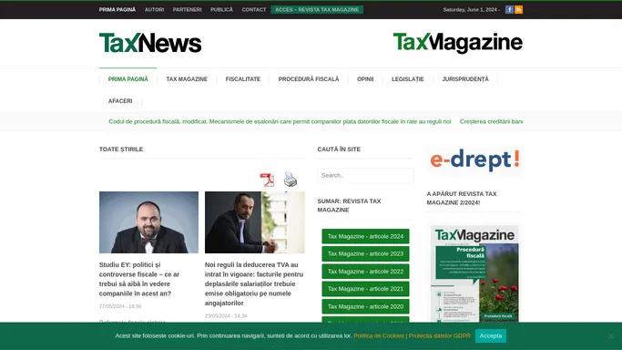 TaxNews - Editura Solomon