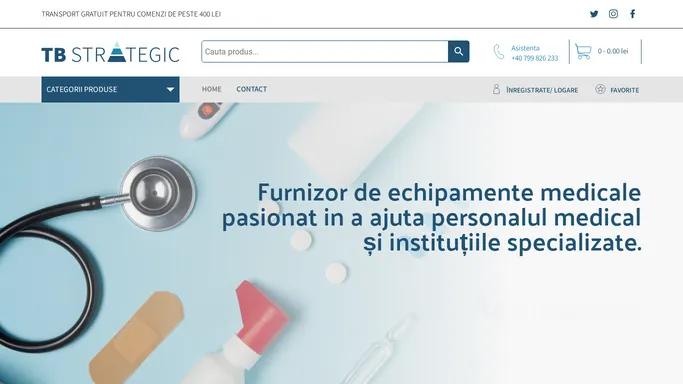 TB Strategic | Echipamente medicale