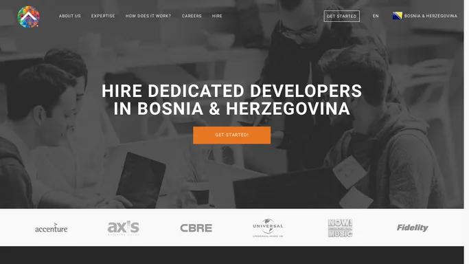 Hire Dedicated Developers in Bosnia & Herzegovina